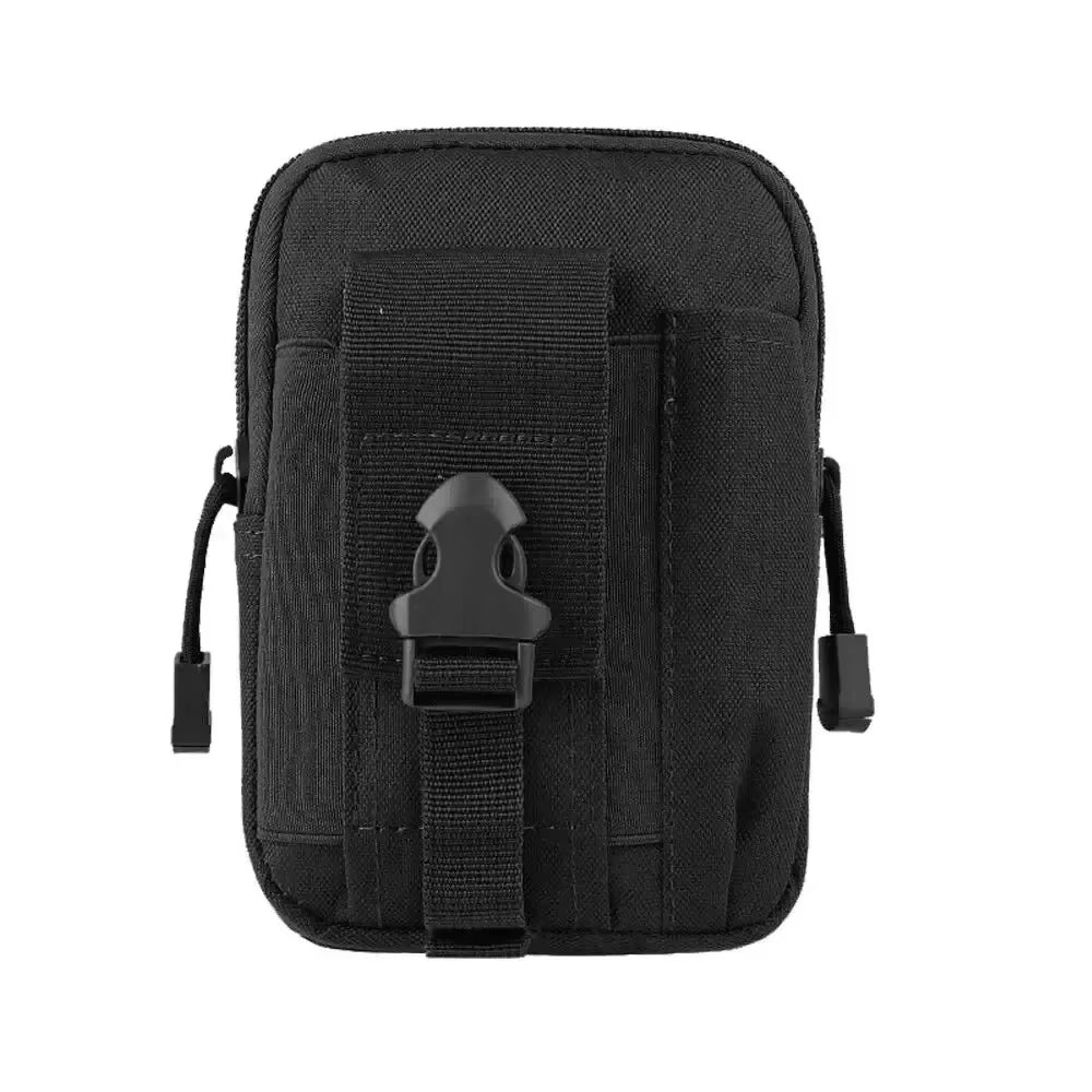 ​​Men'S Army Camouflage Waist Pack - Multifunctional Riding Locomotive Leg Bag Portable Sports Belt Bag for Outdoor Activities​