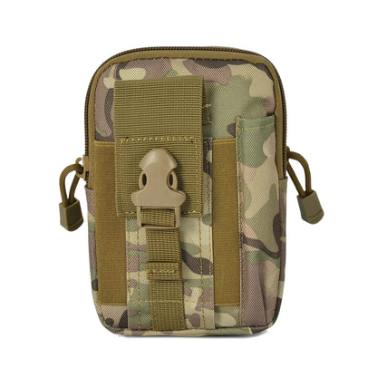 ​​Men'S Army Camouflage Waist Pack - Multifunctional Riding Locomotive Leg Bag Portable Sports Belt Bag for Outdoor Activities​