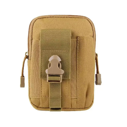 ​​Men'S Army Camouflage Waist Pack - Multifunctional Riding Locomotive Leg Bag Portable Sports Belt Bag for Outdoor Activities​